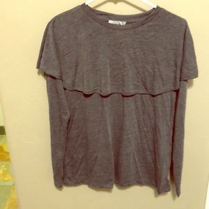 Long sleeve dark grey